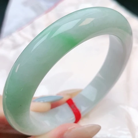 未镶嵌手镯翡翠55圈口882789
