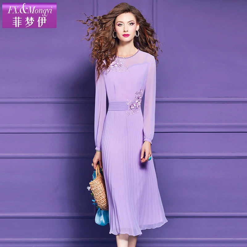 菲梦伊新款时尚连衣裙62398