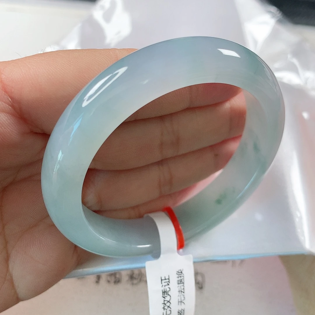 翡翠手镯未镶嵌 需包容纹 ①②⑥