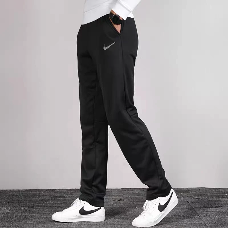 NIKE/耐克男加绒保暖舒适运动休闲收口直筒长裤932254-010