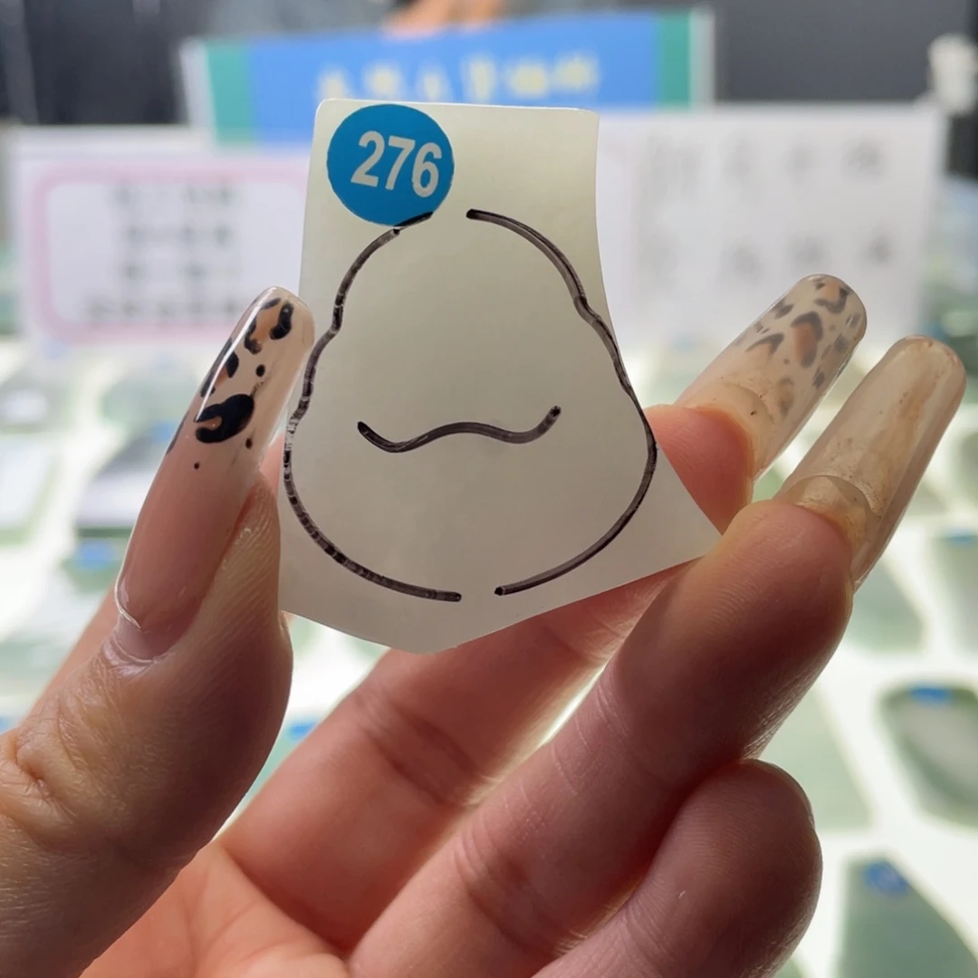 定制翡翠未镶嵌挂件