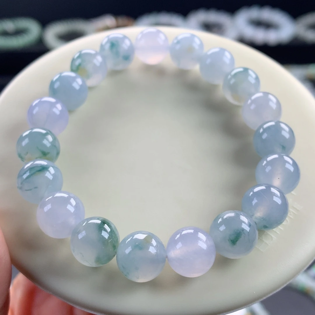 翡翠未镶嵌手链卡10