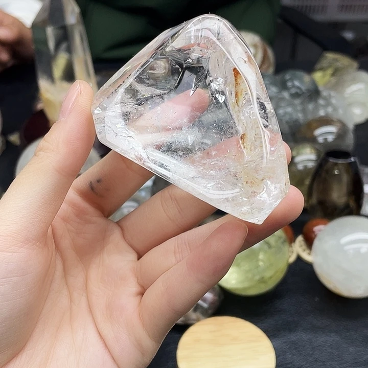 未镶嵌水晶珠宝半成品190水晶