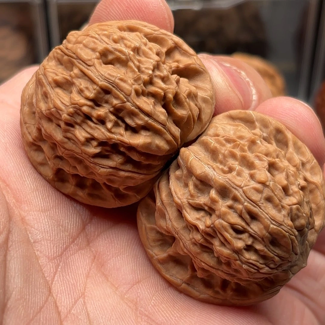 文玩核桃把件F****s磨盘38