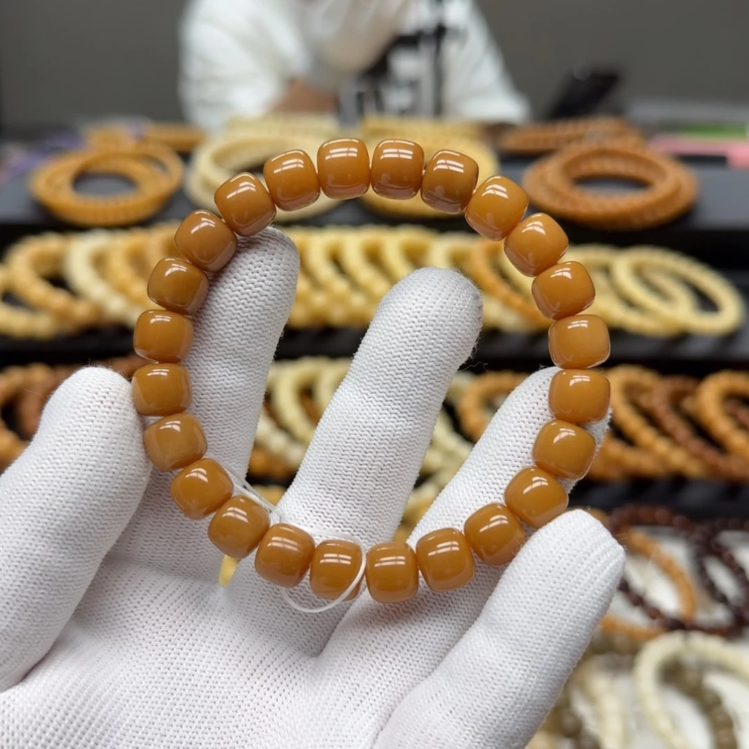 菩提根/象牙果手串9×10 11年 精工