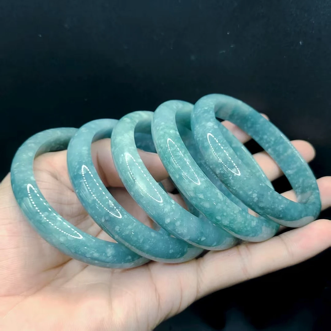 【康康严选】翡翠宽条手镯GL【多样性发其一】圈口53-64mm