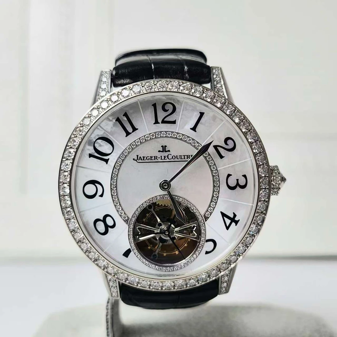 99新 Jaeger-LeCoultre/积家 约会/3413403/18k白金/39MM