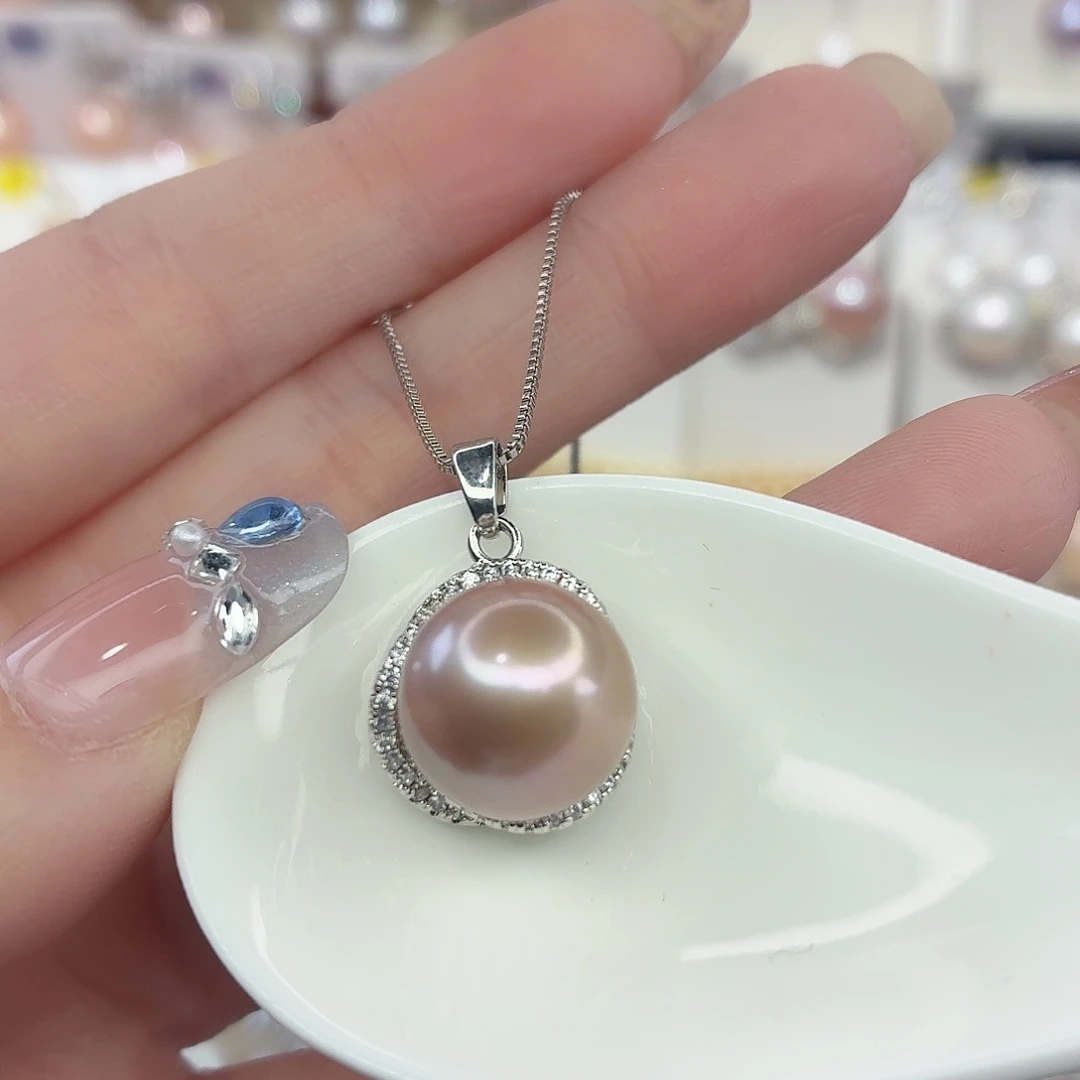 淡水珍珠颈饰合金