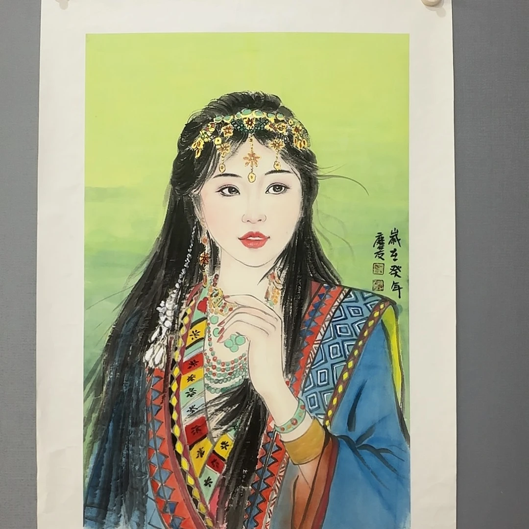 小***运国画庆友老师国画精品