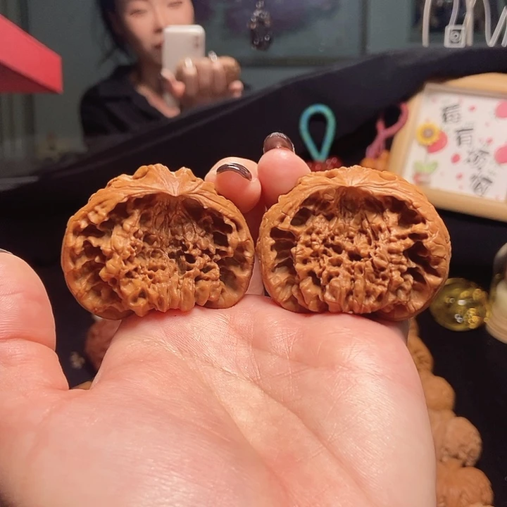 文玩核桃吊坠51全品龙鼎聚宝盆全品