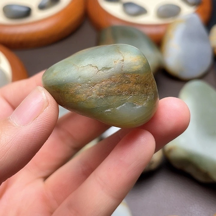 和田玉未镶嵌颈饰22