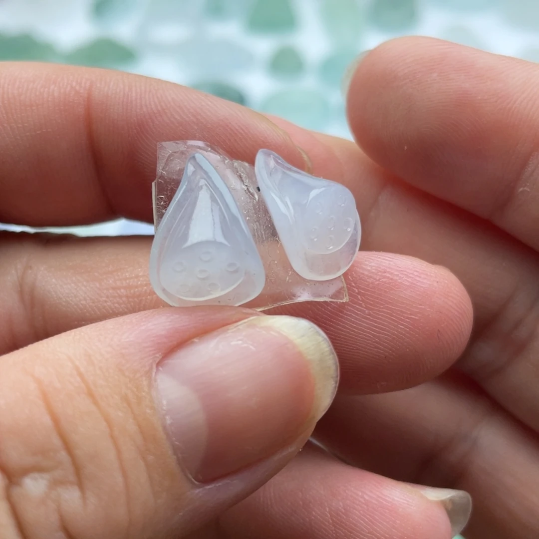 定制翡翠未镶嵌莲蓬