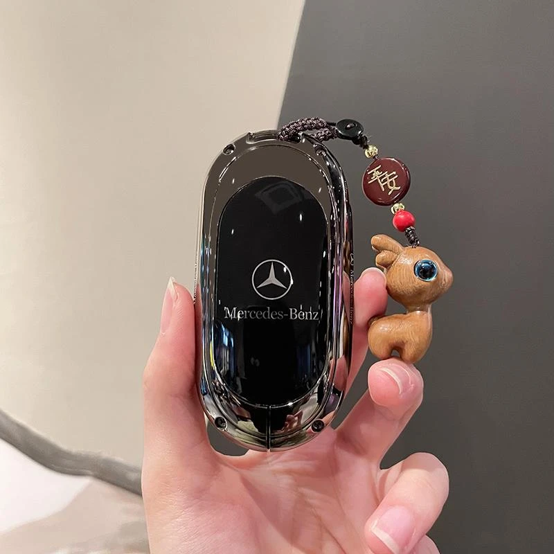2025款奔驰E级钥匙套24/25款E300L高档E260L汽车E350el男士包壳扣
