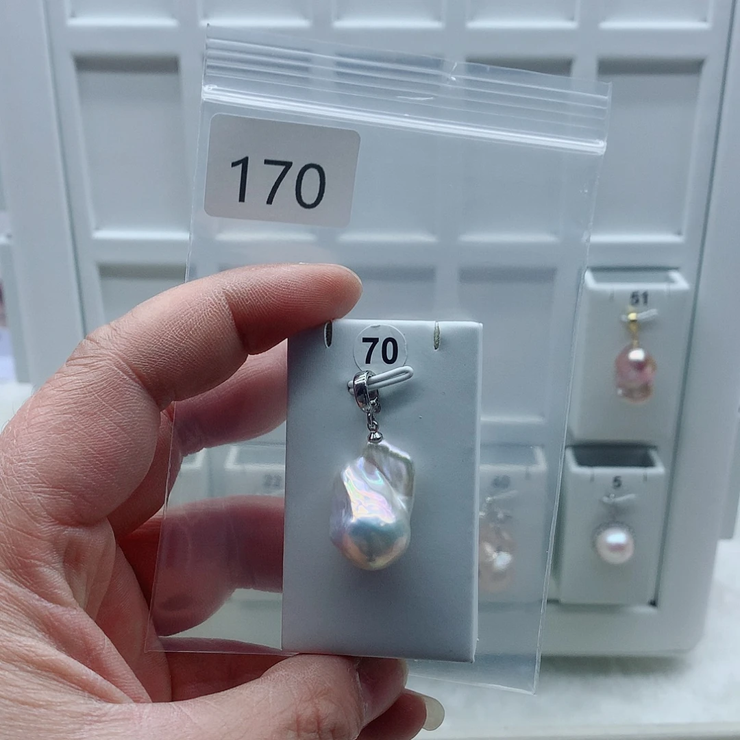 吊坠(不含链)合金淡水珍珠