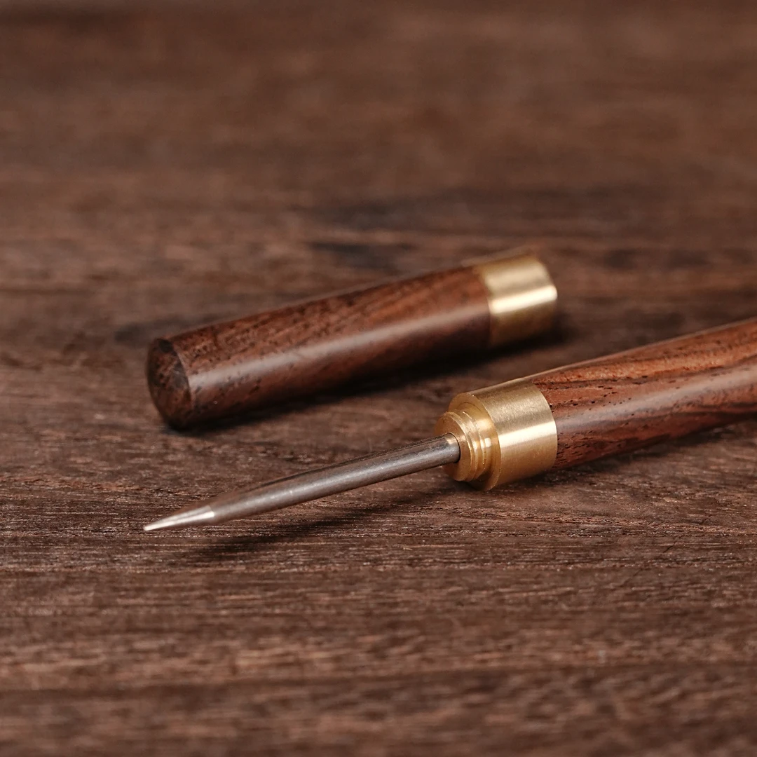 【墨舍好物】黑檀扁茶针（th28）家用复古