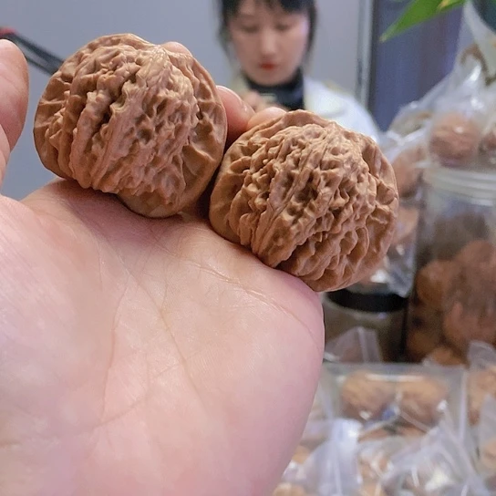 【闪购商品】把件文玩核桃46闷尖四座楼