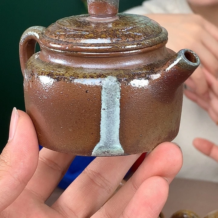 紫砂柴烧纯自然柴烧