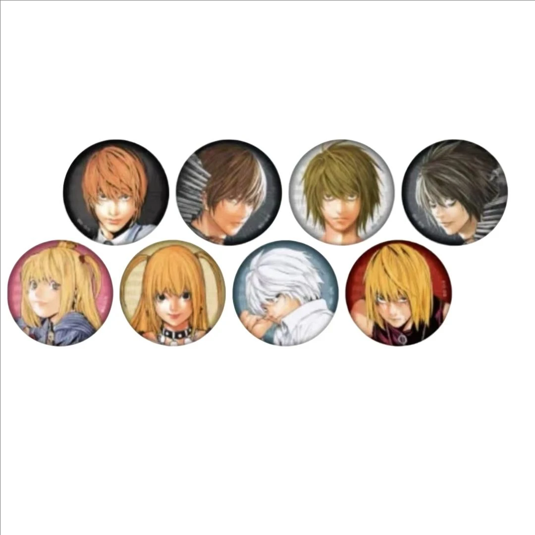 【死亡笔记】池袋DN快闪吧唧 徽章 全8种 潮玩盲盒（默认代拆）