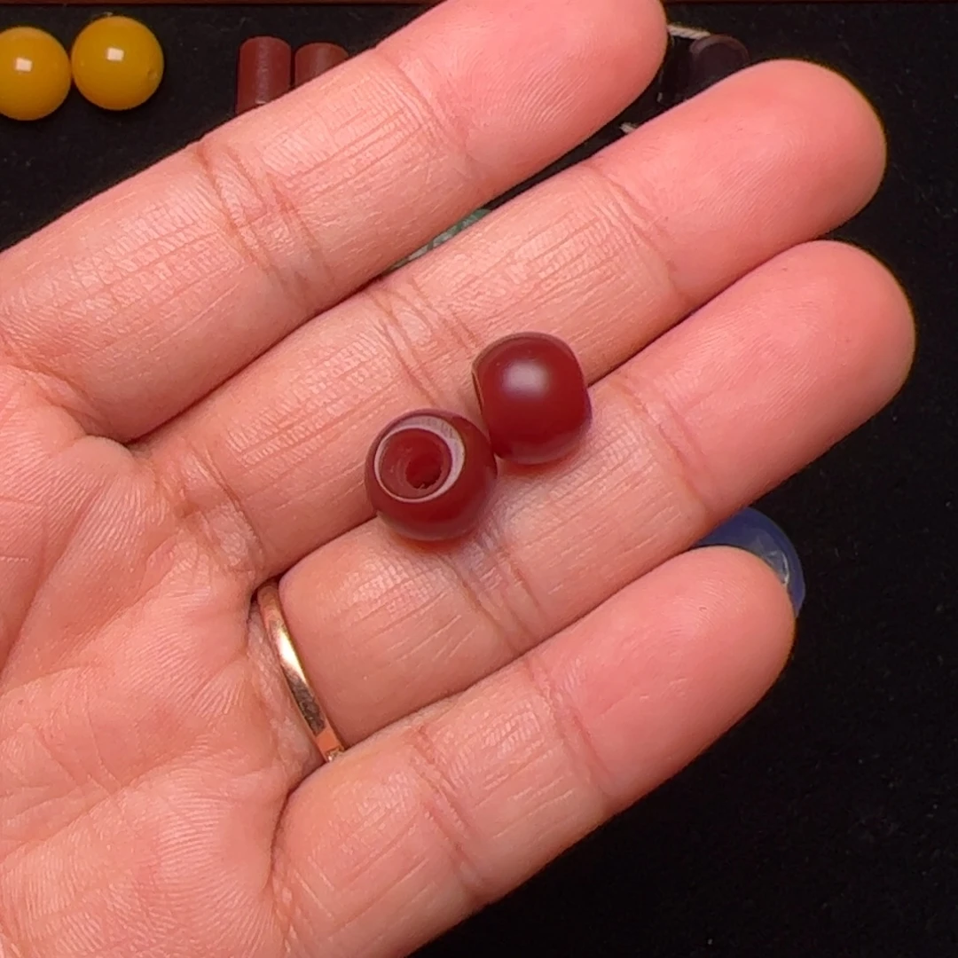 麦***呵玛瑙/玉髓未镶嵌配饰