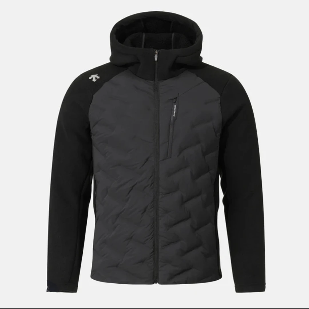DESCENTE/迪桑特安欣同款连帽抓绒外套加绒男女同款SQ423TKTO2