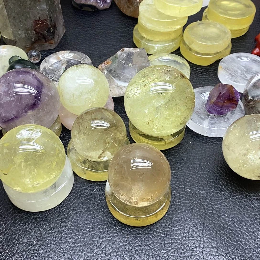 未镶嵌珠宝半成品水晶52水晶石