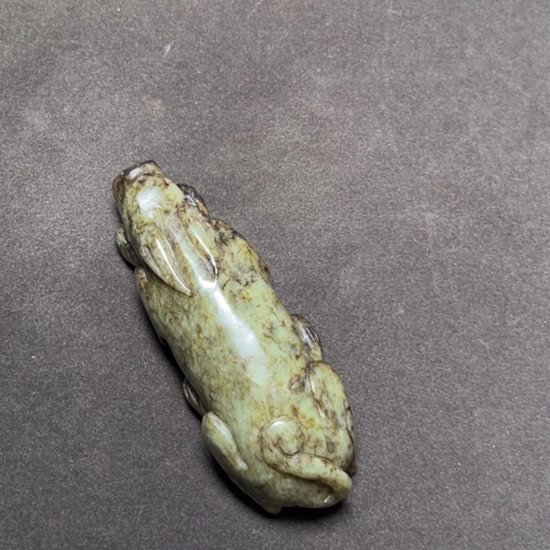 【闪购商品】和田玉未镶嵌挂件浪*露