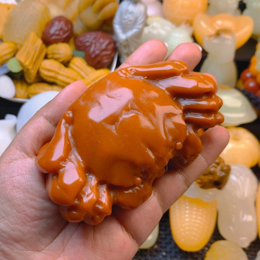 海**D新疆五彩石螃蟹