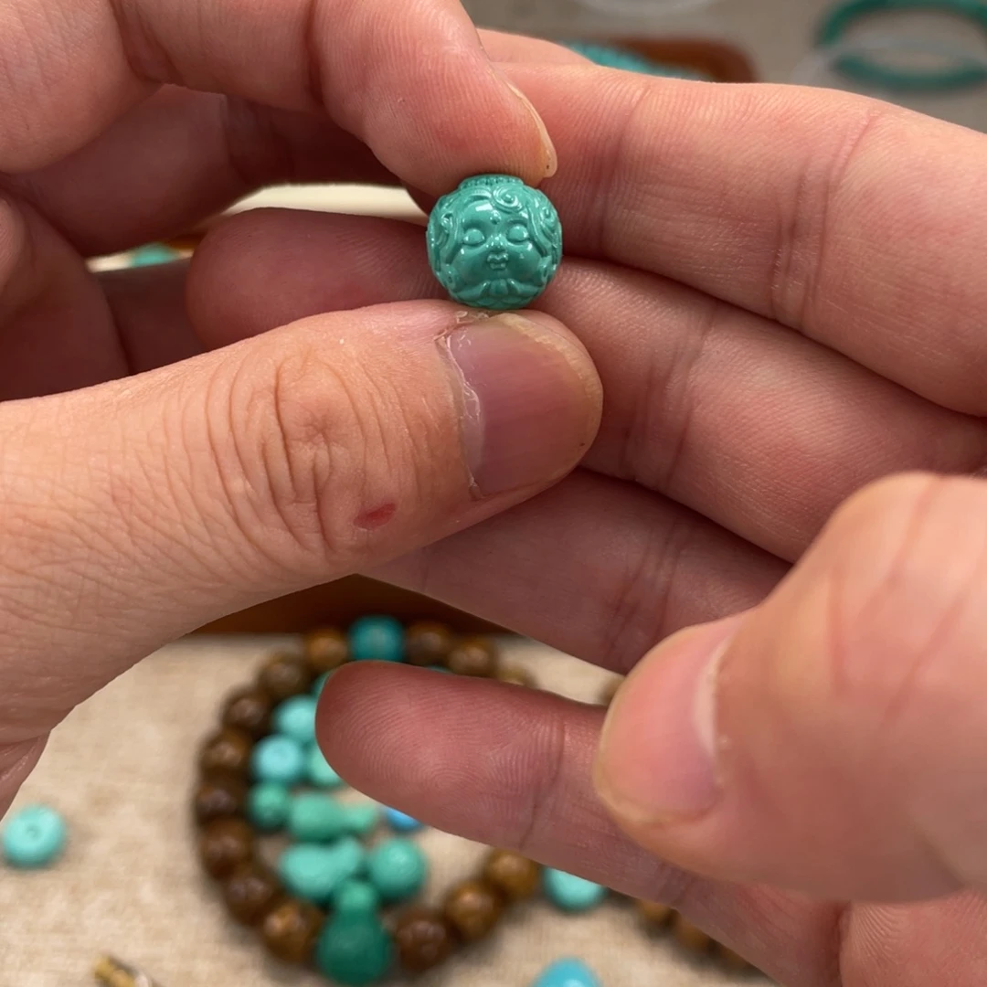 原生态湖北矿小配饰直径11