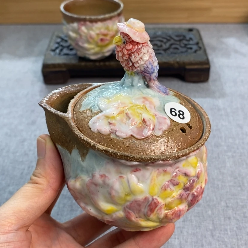 【闪购商品】纯手工纯柴烧精品茶具08868