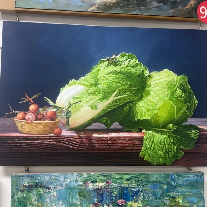 油画油画作品入选全国美展