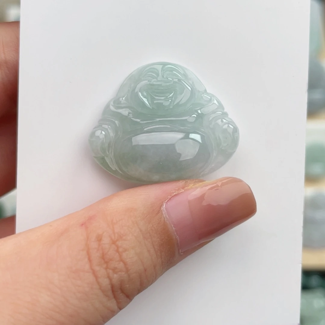 颈饰未镶嵌翡翠佛公