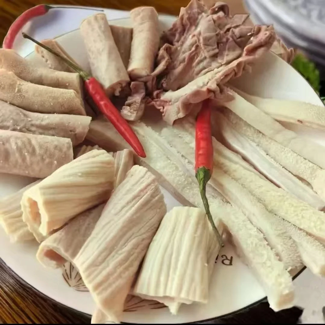 新鲜半熟无肝无皮牛杂火锅食材四斤冷冻发货 固形物含量80%以上