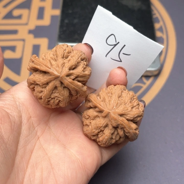 文玩核桃把件39大粗筋