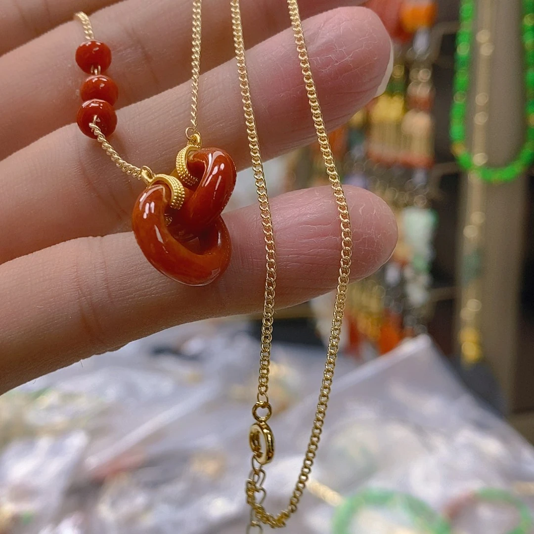 翡翠合金耳饰翡翠