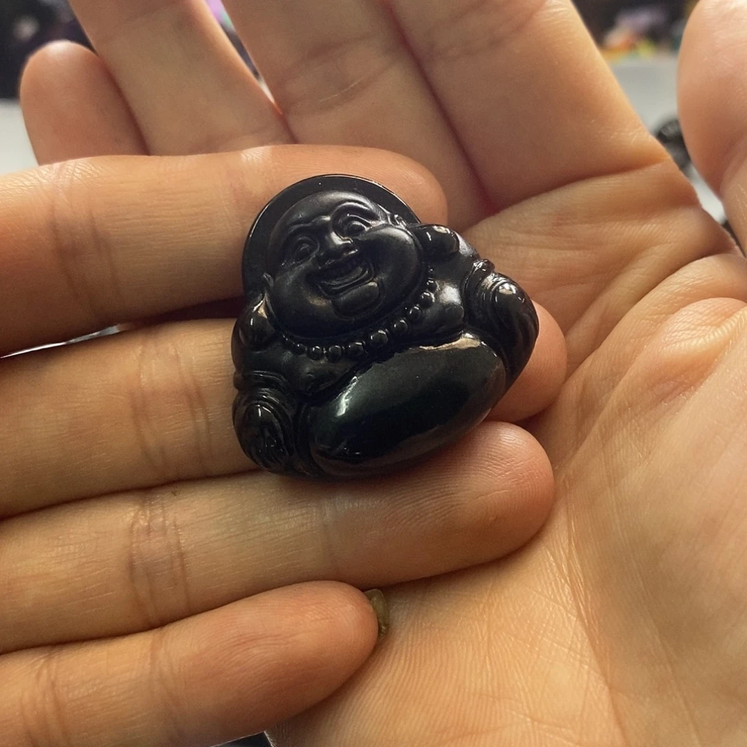 翡翠未镶嵌手链佛公