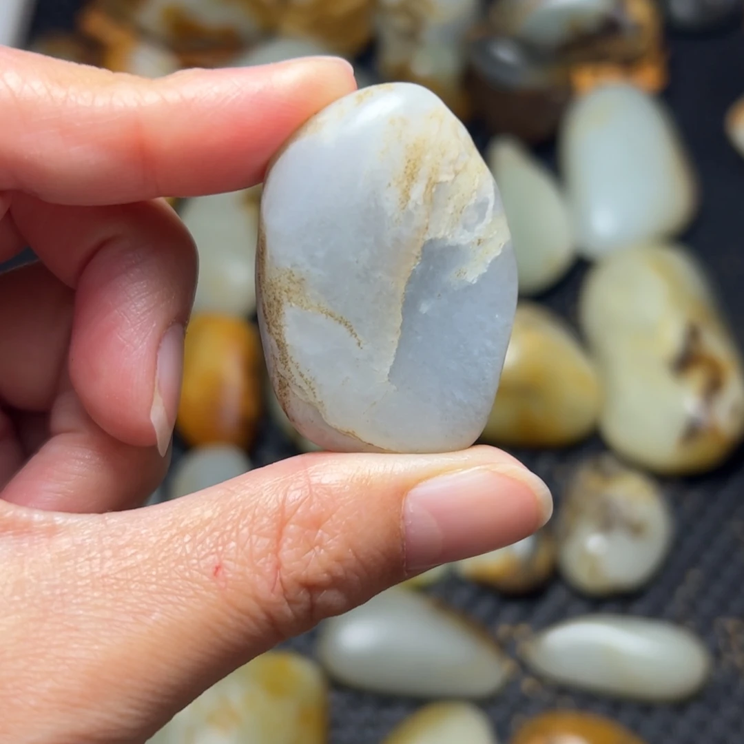 和田玉未镶嵌挂件A59