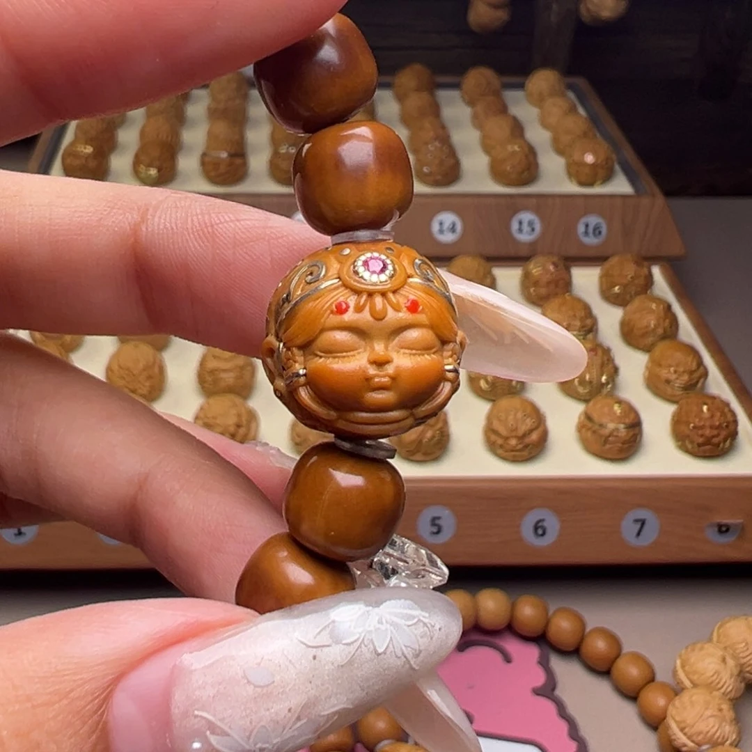 文玩核桃把件R****e17左右尺寸扎基拉姆全品有正常封口线
