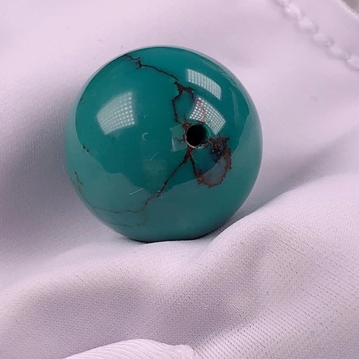 绿松石未镶嵌珠宝奇石18.5m。重8.9g