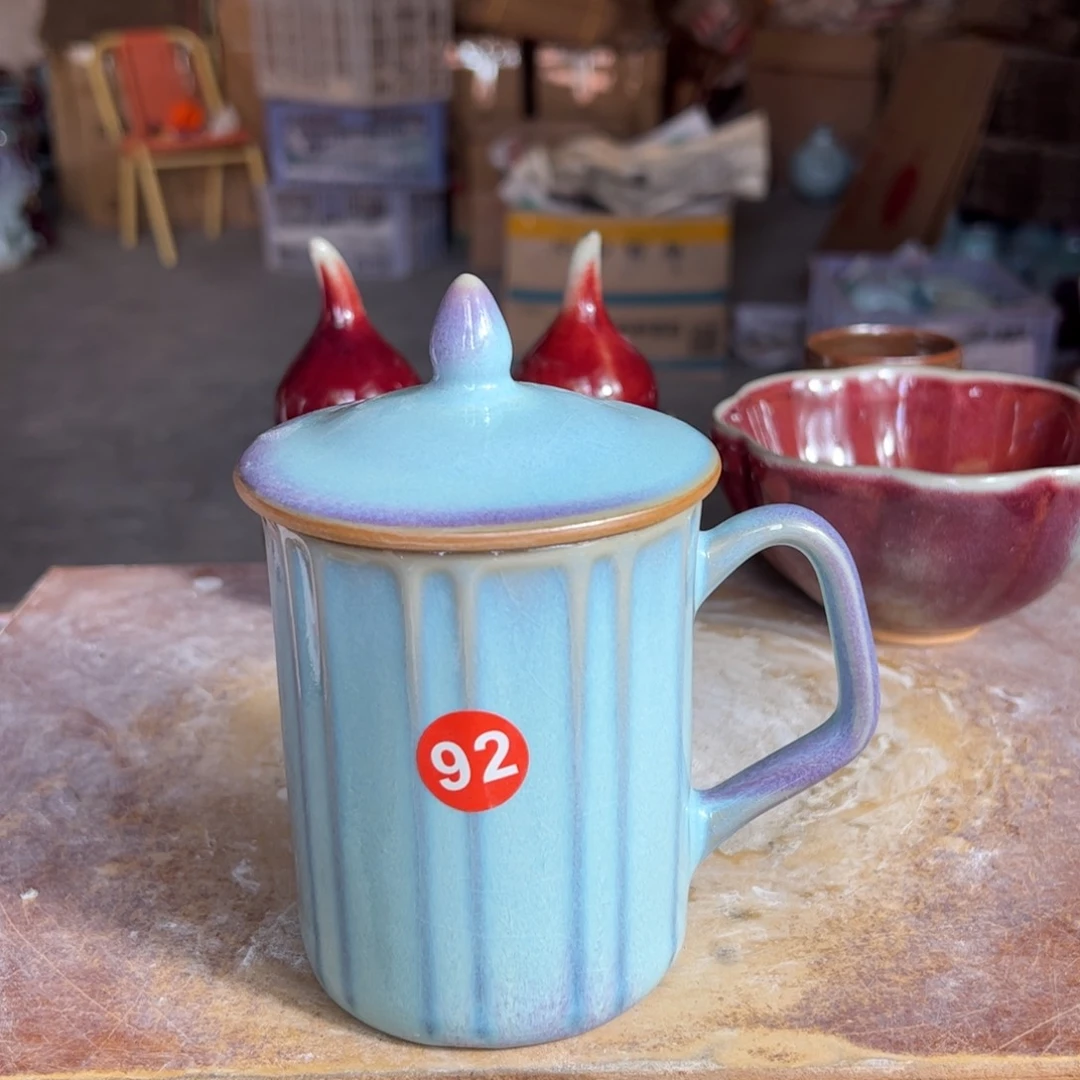 摆件郑家钧窑摆件微