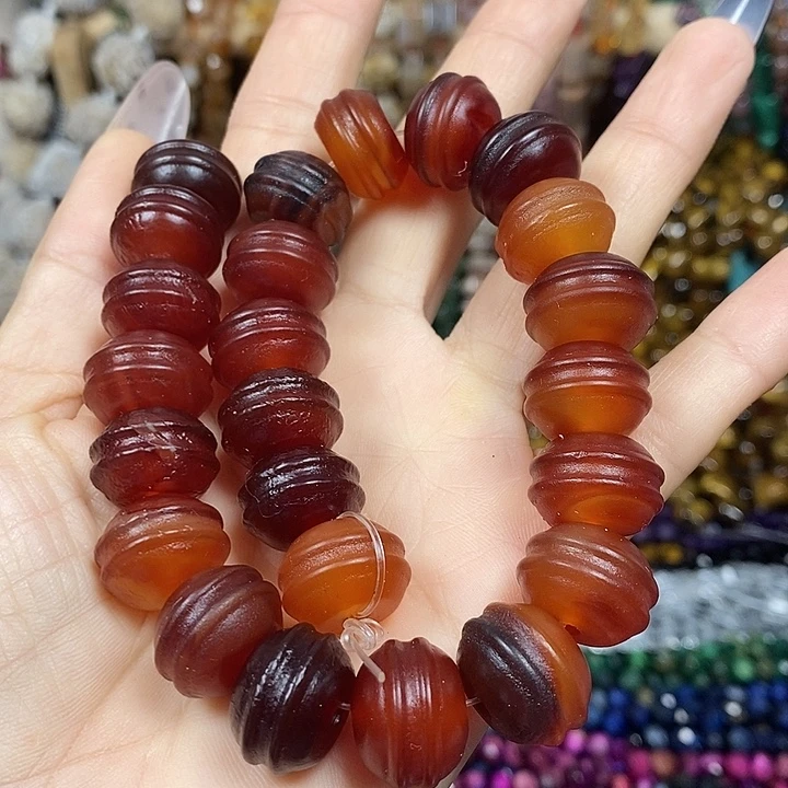 繁***星玛瑙/玉髓未镶嵌珠宝半成品