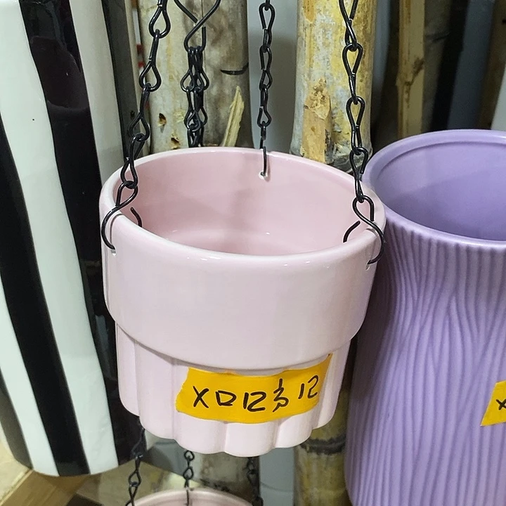 摆件陶盆有孔 微瑕介意勿拍