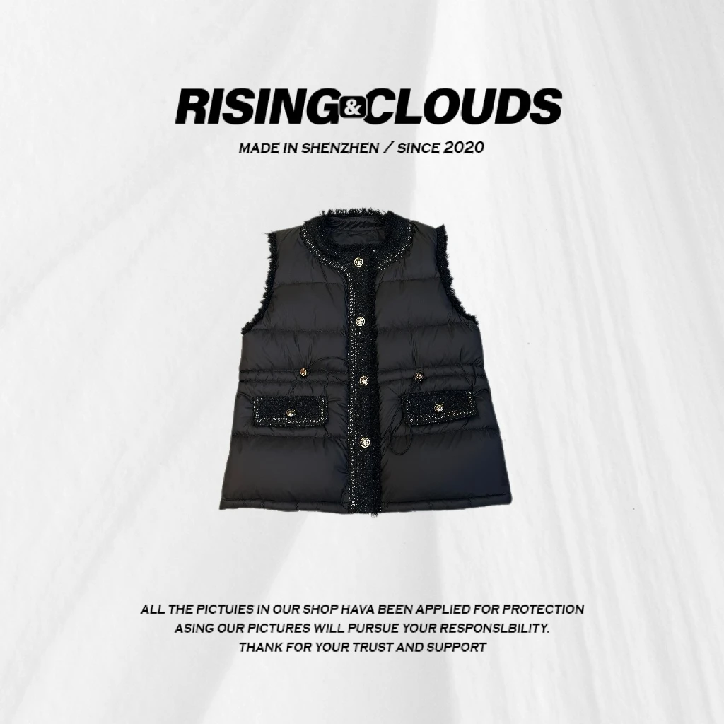 RISING&CLOUDS【清柠】休闲冬季舒适保暖羽绒马甲120519