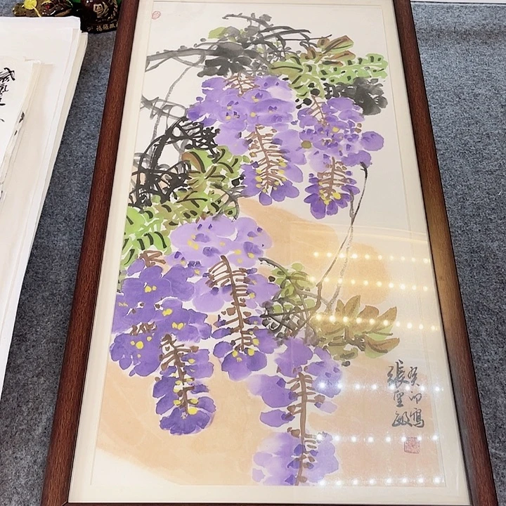 国画张圣敏先生纯手绘作品