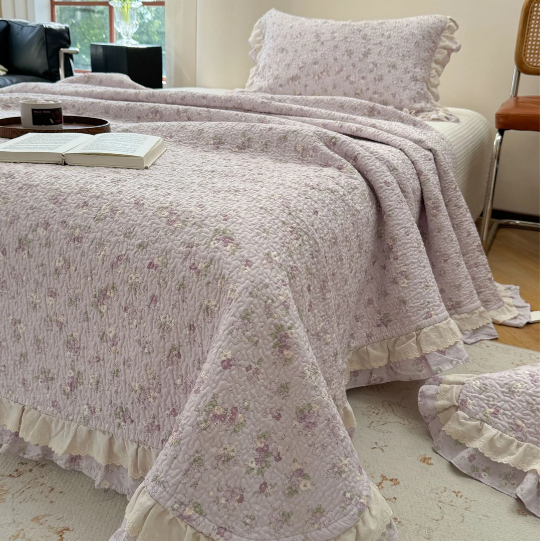 POCKET PIG/布袋猪【小棉盖】A类纯棉纱布棉花床盖三件套