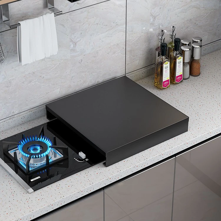 燃气灶盖板罩厨房置物架煤气灶台电磁炉支架锅架台面置物整理收纳