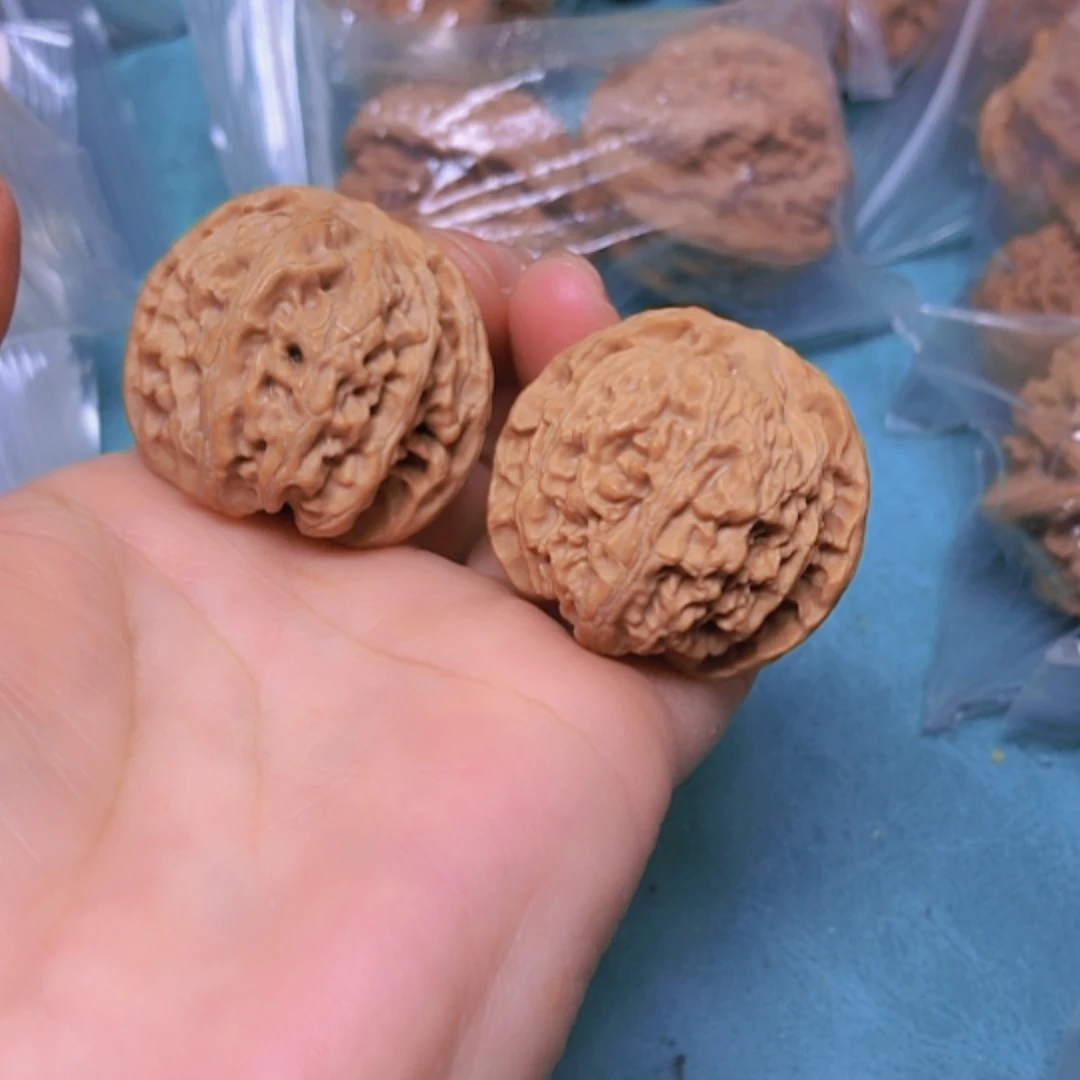 【闪购商品】摆件核桃35苹果有修