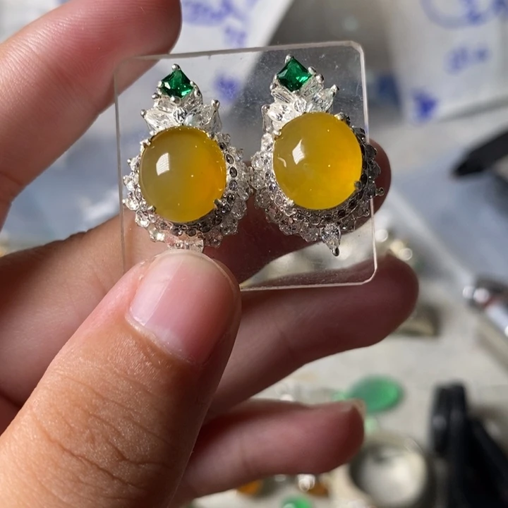 翡翠未镶嵌戒指翡翠冰种