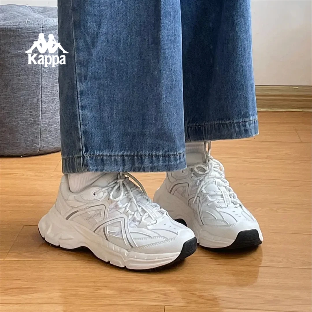 Kappa/卡帕【威尼斯】老爹鞋秋季增高女鞋舒适百搭男款运动鞋子28CJ