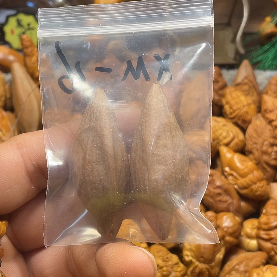 橄榄核手串/手链瑕疵美女2颗XM-16