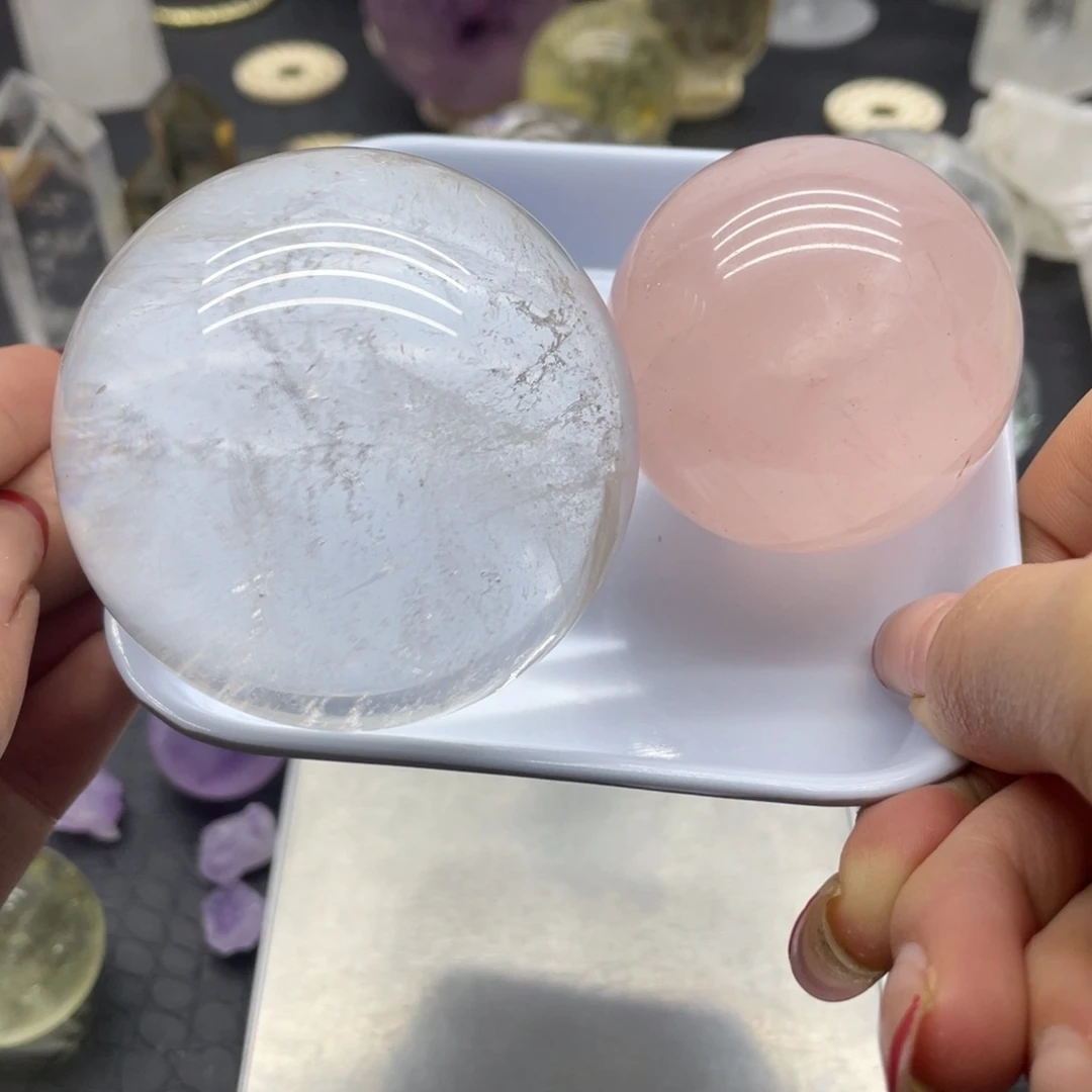 水晶75未镶嵌?****?水晶球两个